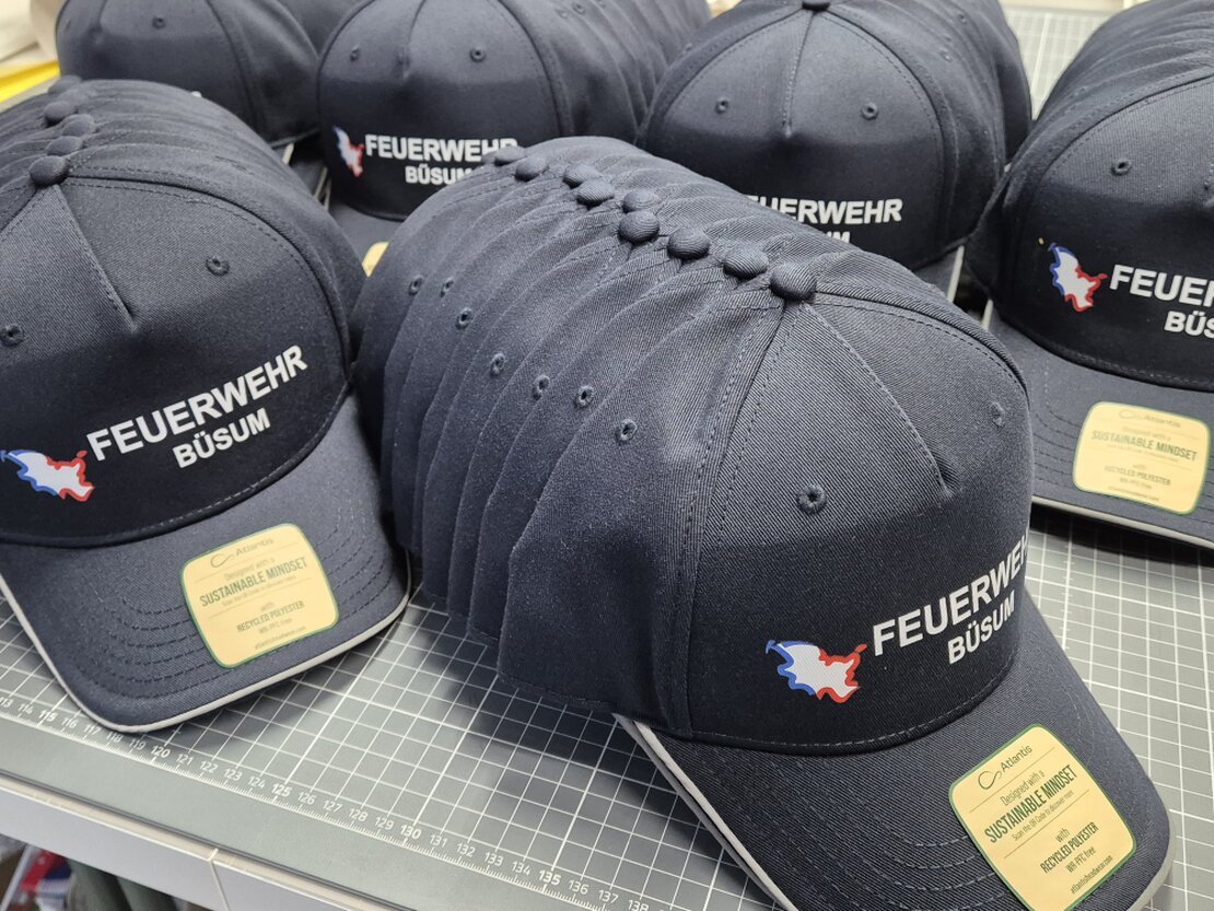 Cap´s Beschriftung