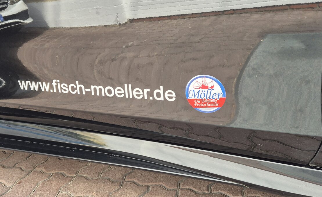 Fahrzeugbeschriftung dezent